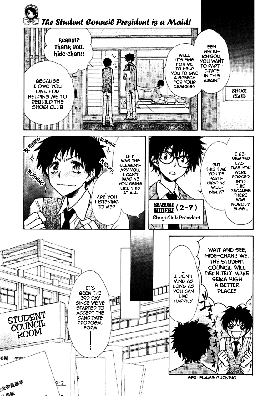 Kaichou wa Maid-sama! Chapter 36 page 10 - Chapter 36: Seika High's student council is in a big pinChapter ..!?