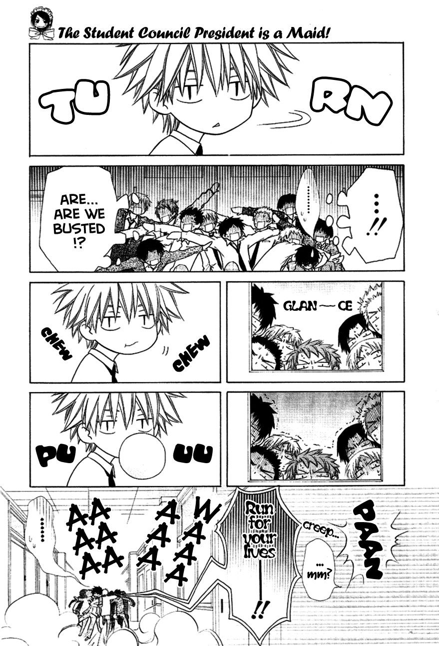 Kaichou wa Maid-sama! Chapter 36 page 22 - Chapter 36: Seika High's student council is in a big pinChapter ..!?