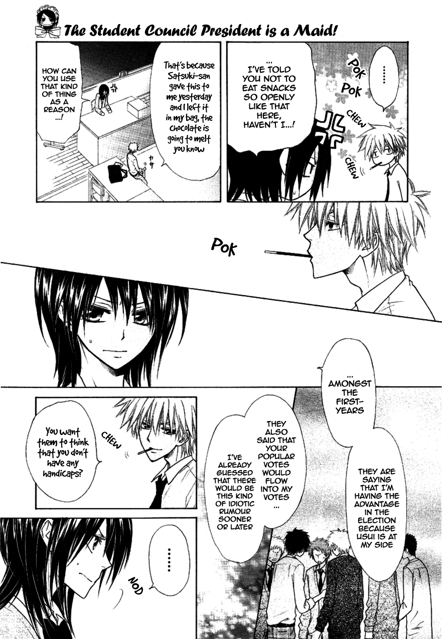 Kaichou wa Maid-sama! Chapter 37 page 28 - Chapter 37: Gather Up!! All the Shining Stars of Seika High!!
