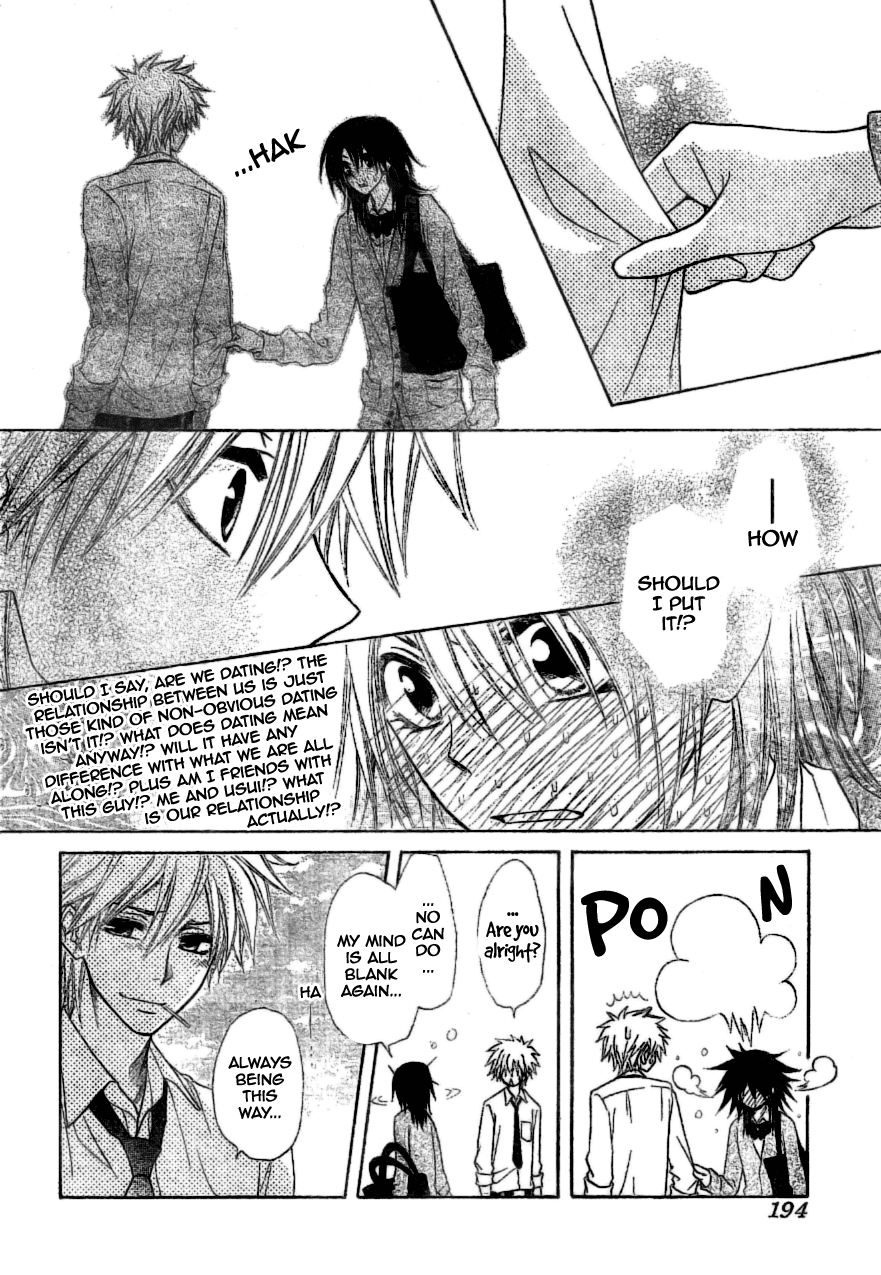 Kaichou wa Maid-sama! Chapter 39 page 29 - Chapter 39: Usui's Resolve.....?