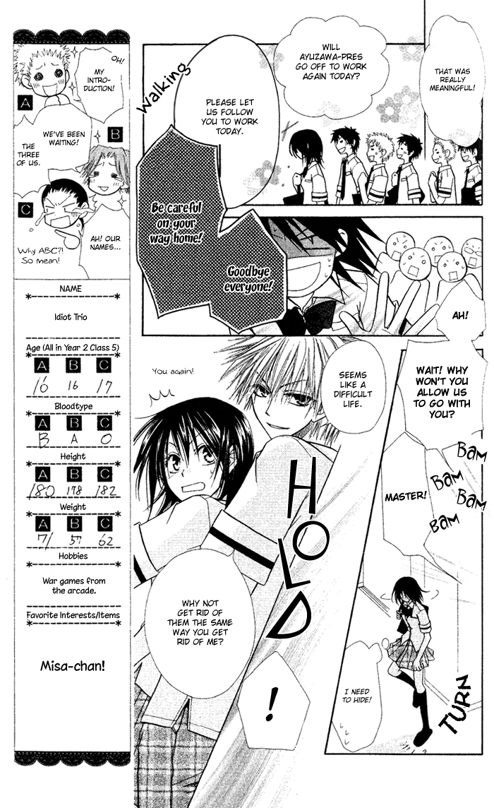 Kaichou wa Maid-sama! Chapter 4 page 9 - Chapter 4: Misaki shishou