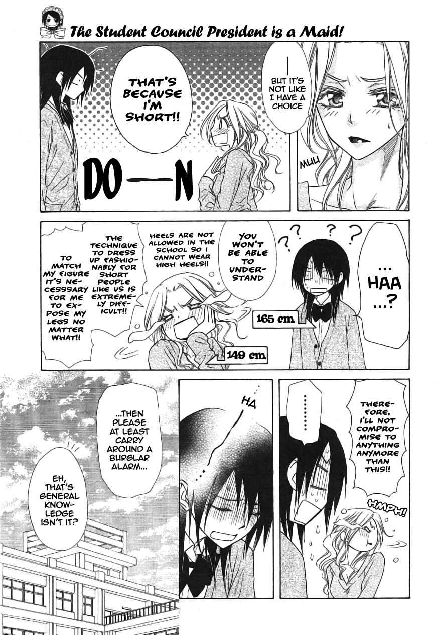 Kaichou wa Maid-sama! Chapter 43 page 19 - Chapter 43: Teacher...!!