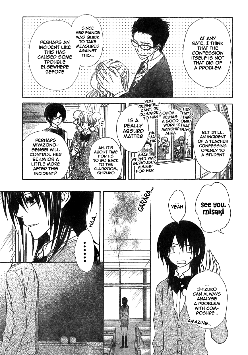 Kaichou wa Maid-sama! Chapter 45 page 5 - Chapter 45: Lightning Speed!! First Maria-Sensei, and Next Her Fiance!?