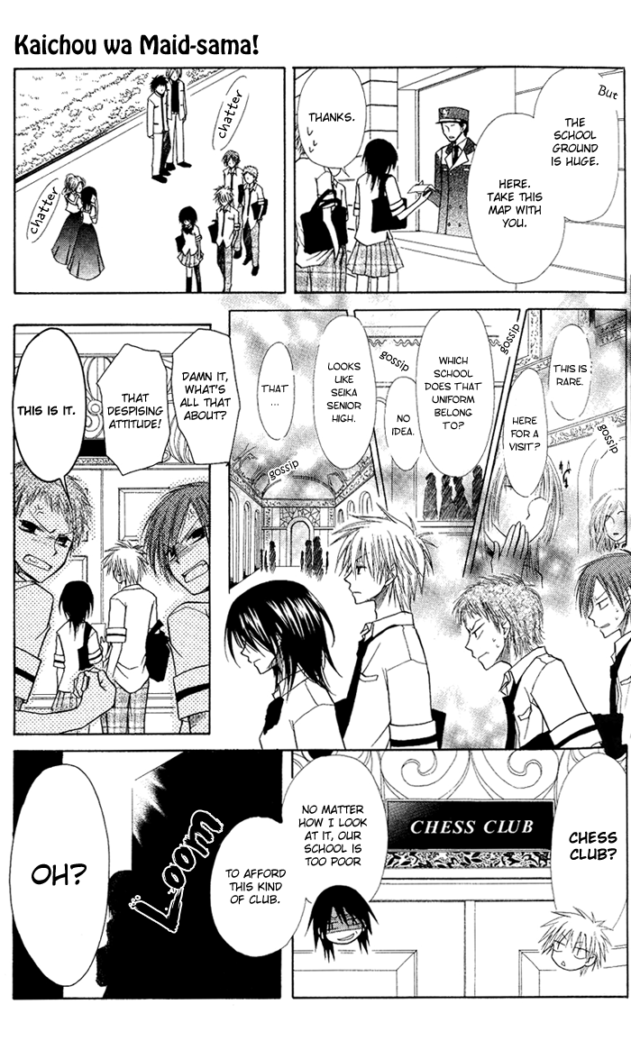 Kaichou wa Maid-sama! Chapter 5 page 29 - Chapter 5: Miyabigaoka chess match