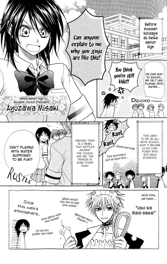 Kaichou wa Maid-sama! Chapter 5 page 7 - Chapter 5: Miyabigaoka chess match