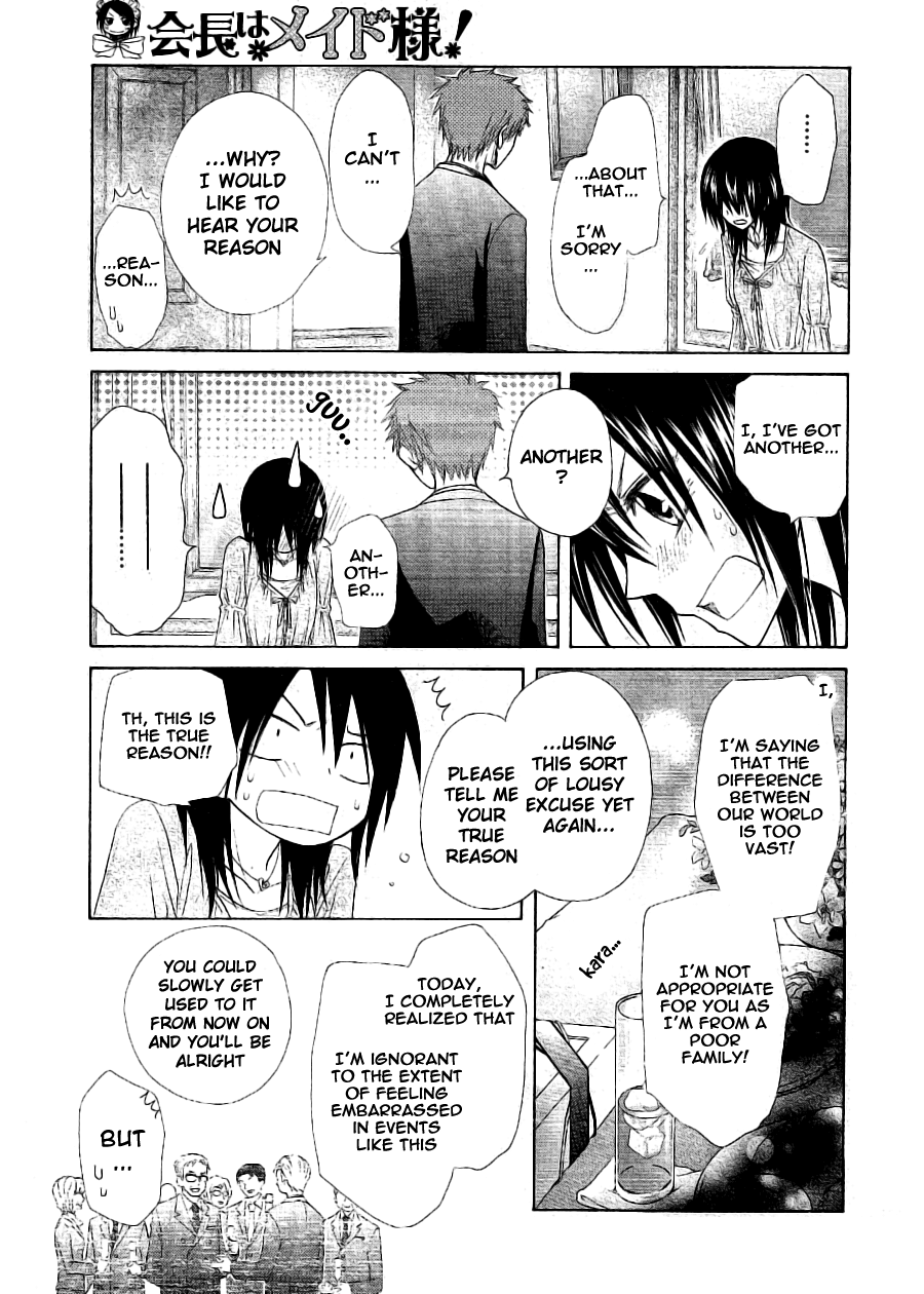 Kaichou wa Maid-sama! Chapter 50 page 24 - Chapter 50: An Invitation from President Igarashi