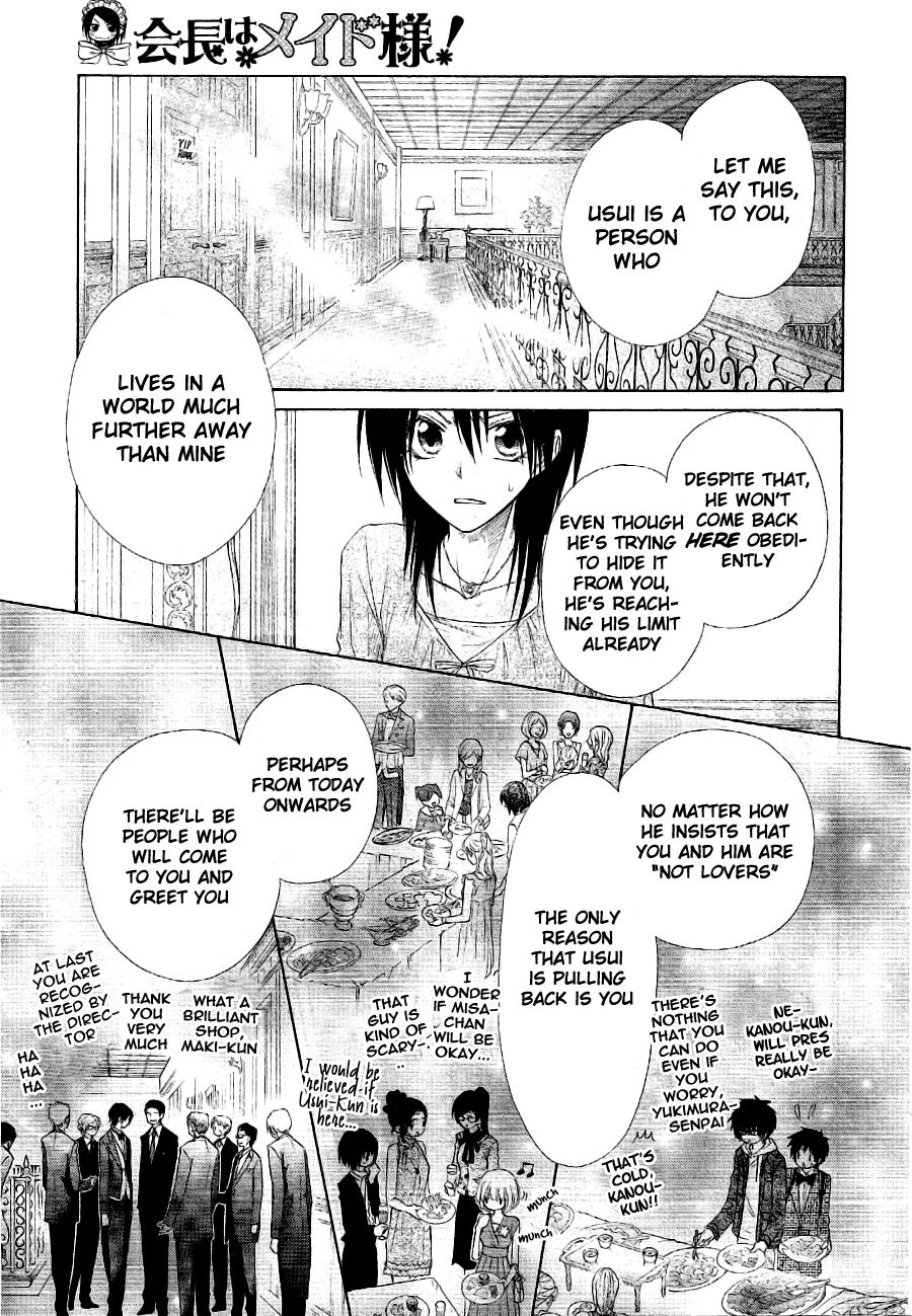 Kaichou wa Maid-sama! Chapter 50 page 28 - Chapter 50: An Invitation from President Igarashi