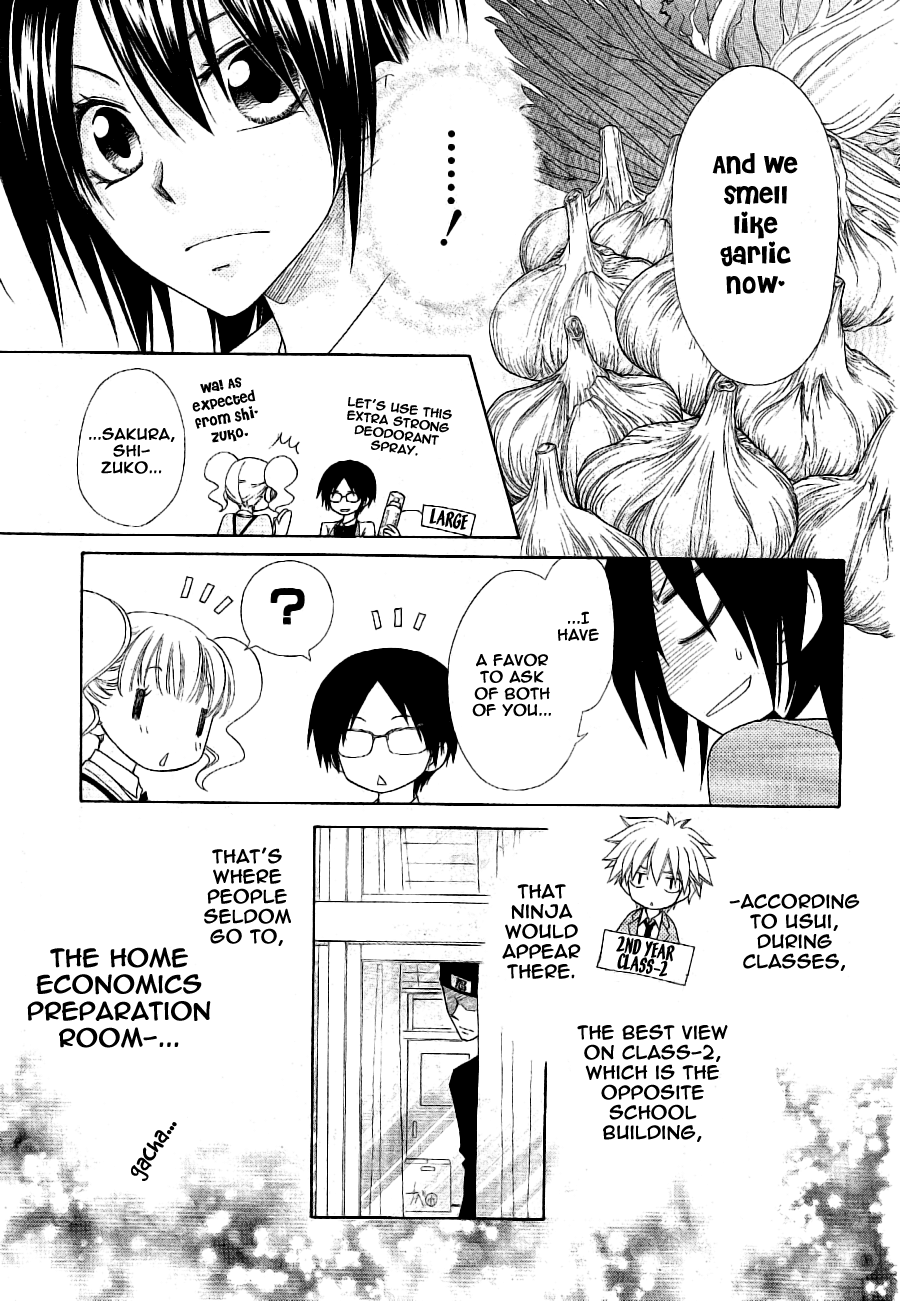 Kaichou wa Maid-sama! Chapter 53 page 11 - Chapter 53: A Secret Battle Plan With Master...?!