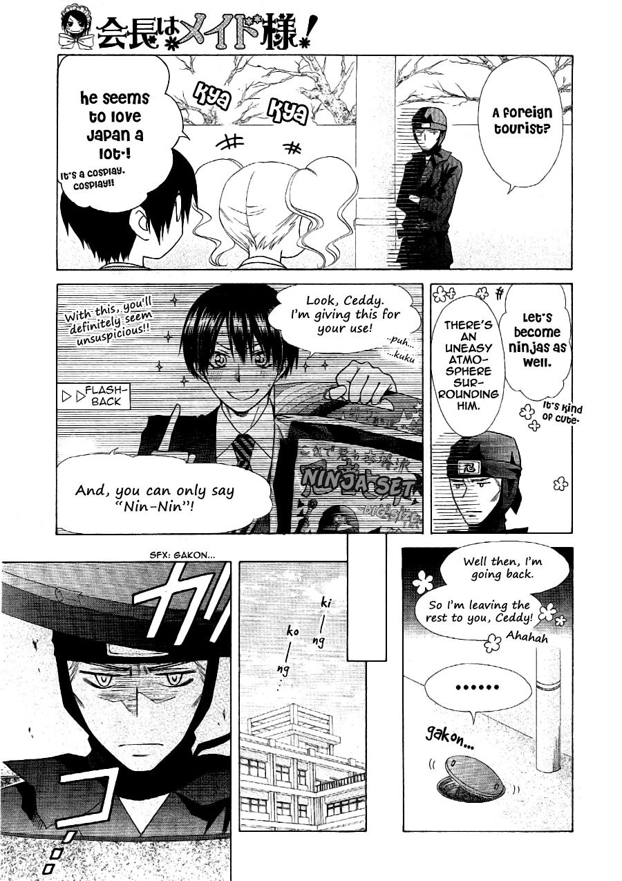 Kaichou wa Maid-sama! Chapter 53 page 5 - Chapter 53: A Secret Battle Plan With Master...?!