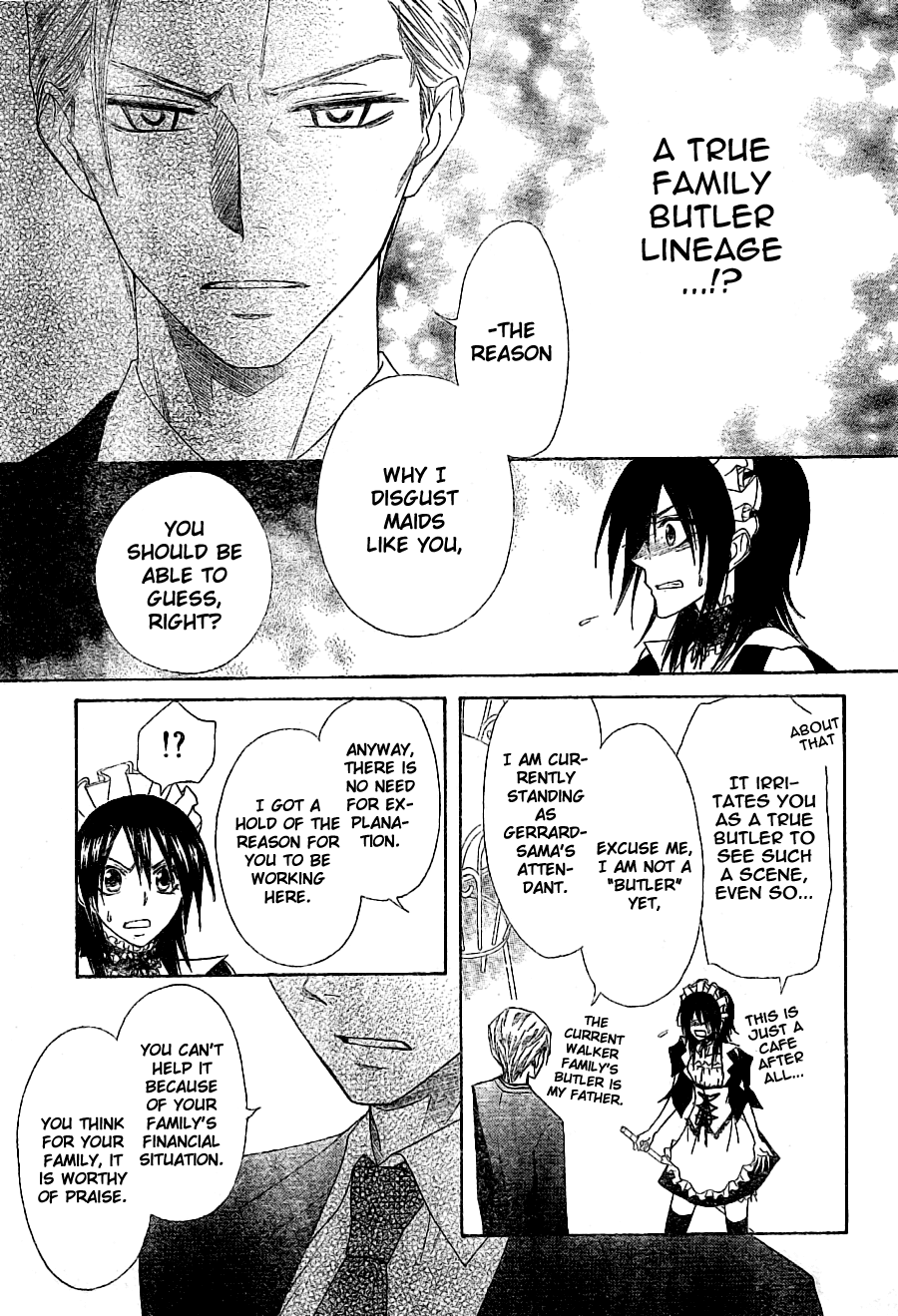 Kaichou wa Maid-sama! Chapter 54 page 22 - Chapter 54: A Meeting Between Ninja and Maid