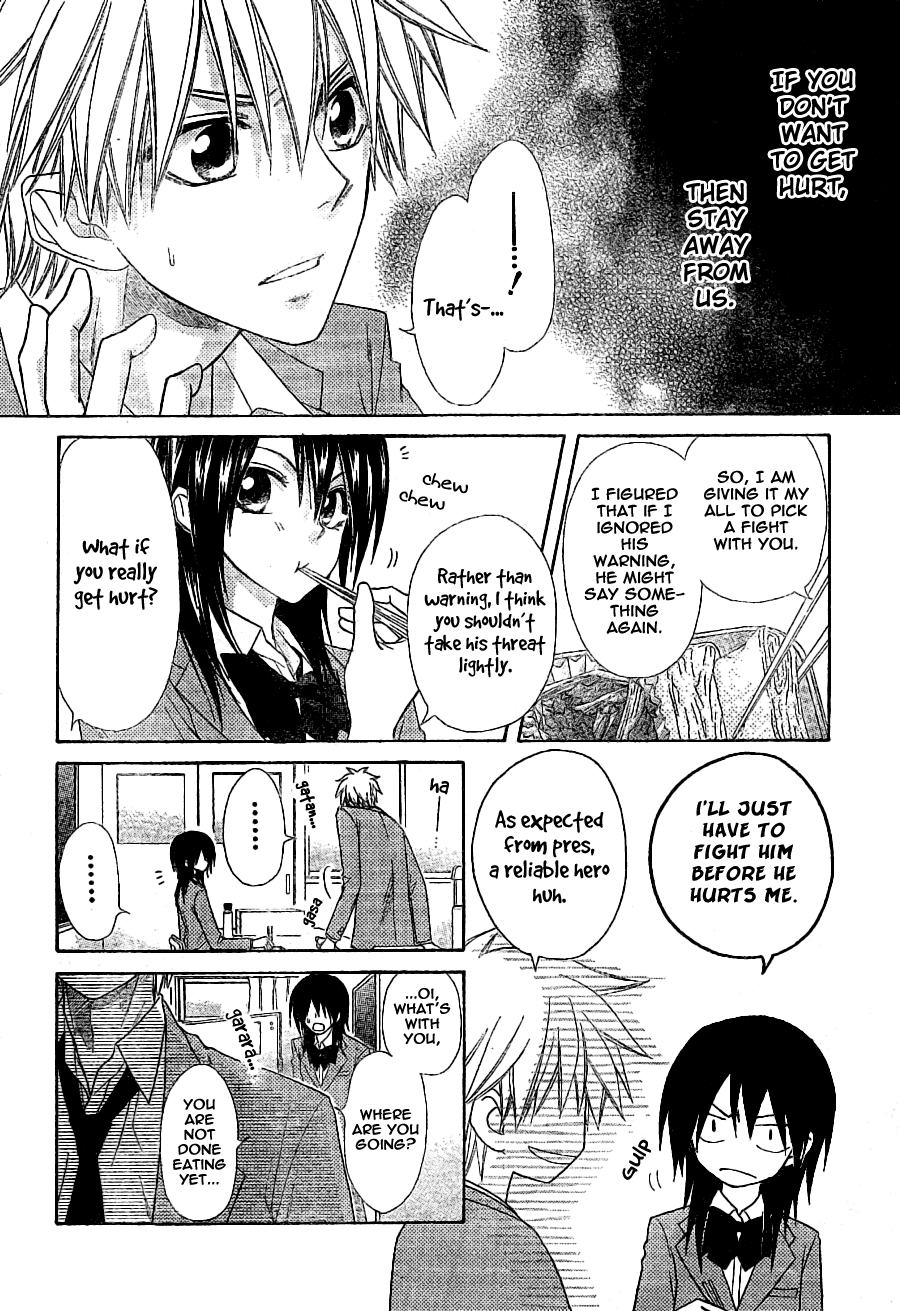 Kaichou wa Maid-sama! Chapter 54 page 5 - Chapter 54: A Meeting Between Ninja and Maid