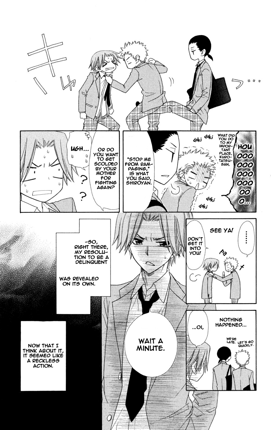 Kaichou wa Maid-sama! Chapter 55.1 page 5 - Chapter 55.1: Side Story: Sentimental Ikkun