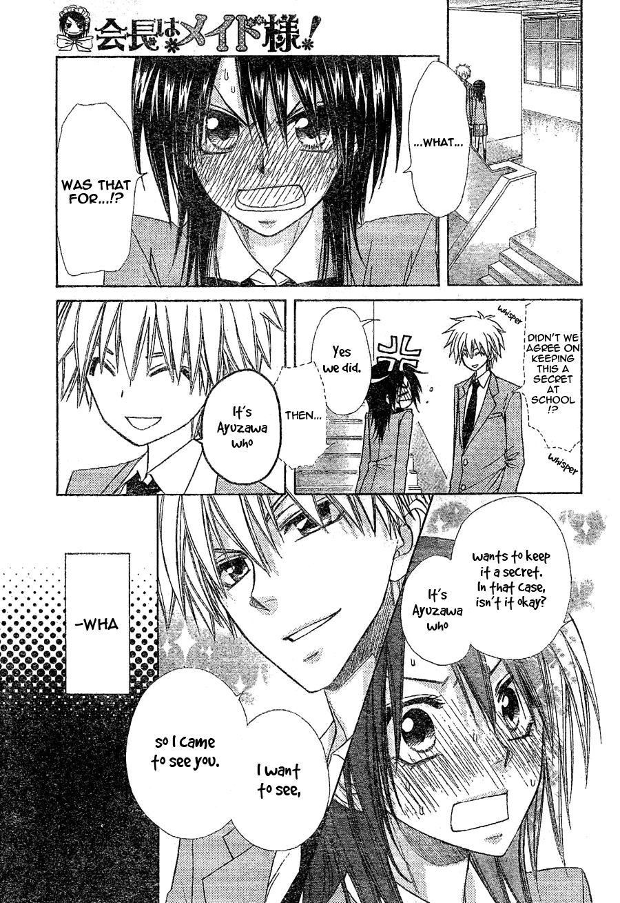 Kaichou wa Maid-sama! Chapter 59 page 19 - Chapter 59: Demon --> Lover!? (Tsundere)