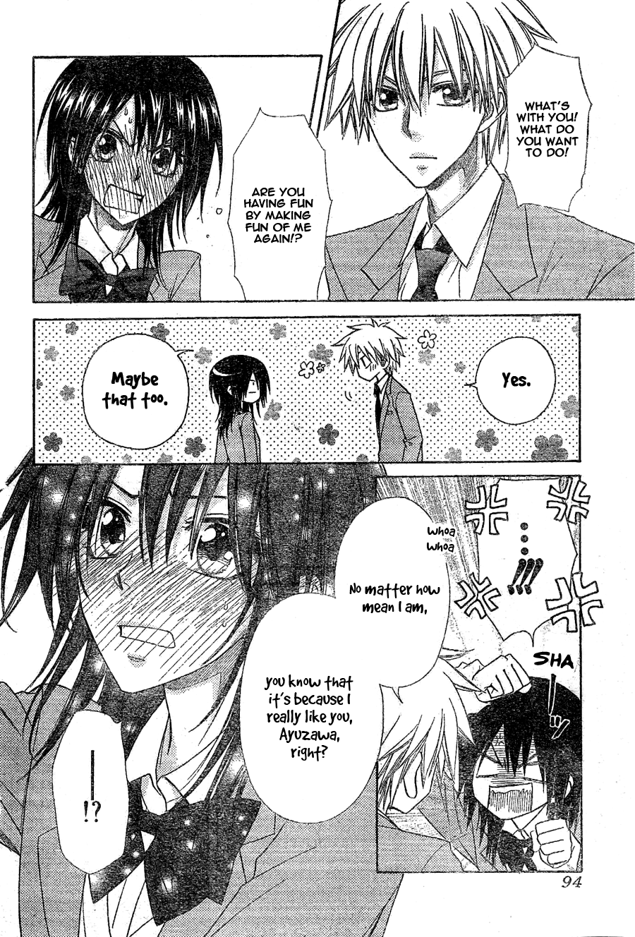 Kaichou wa Maid-sama! Chapter 59 page 26 - Chapter 59: Demon --> Lover!? (Tsundere)