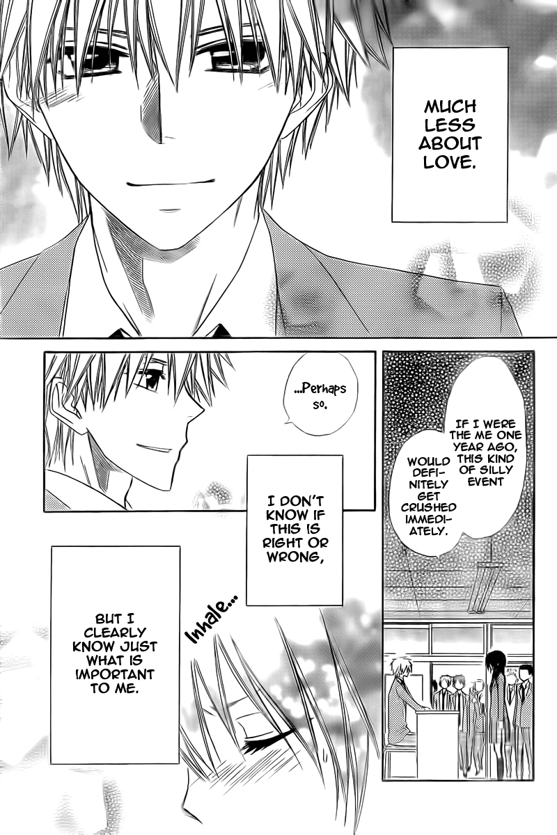 Kaichou wa Maid-sama! Chapter 63 page 22 - Chapter 63: This Maid is Deeply Engrossed in Love, Master!