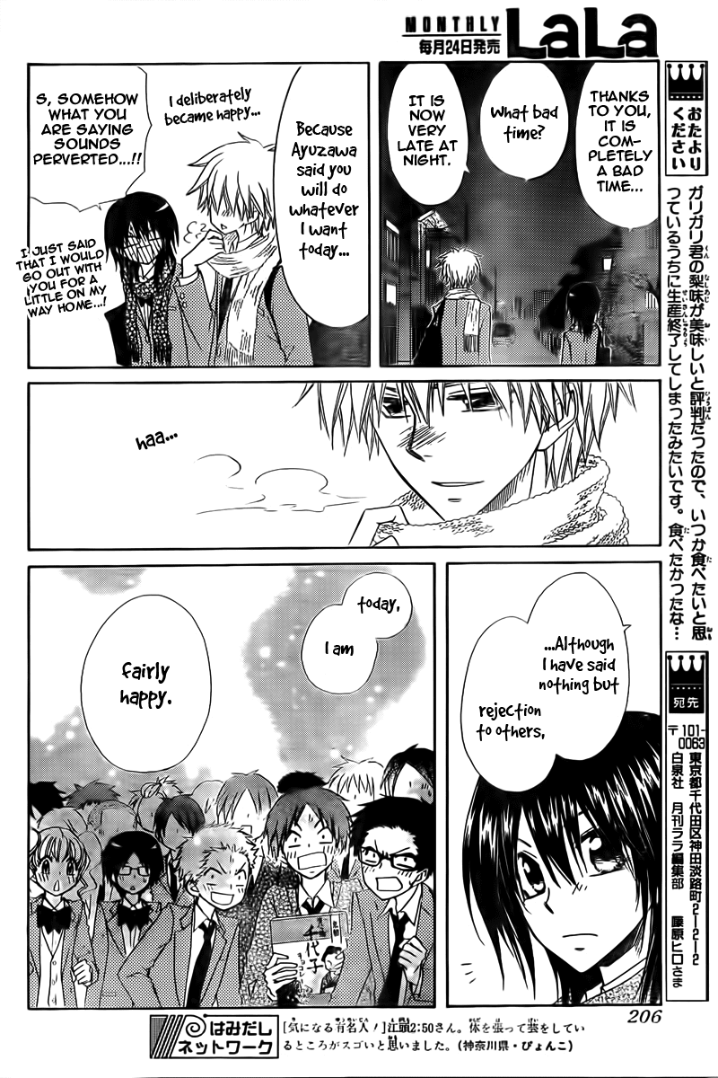 Kaichou wa Maid-sama! Chapter 63 page 31 - Chapter 63: This Maid is Deeply Engrossed in Love, Master!