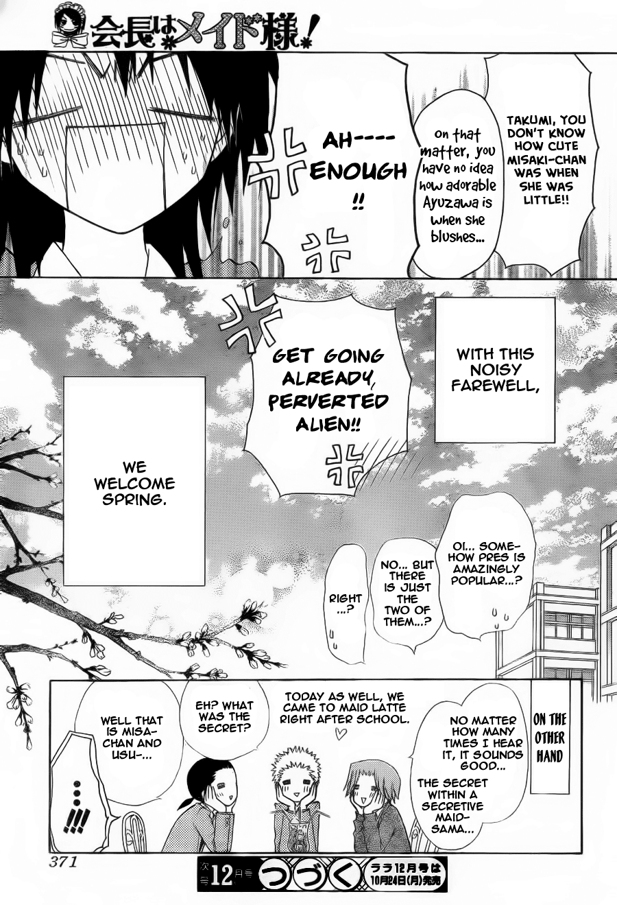Kaichou wa Maid-sama! Chapter 64 page 30 - Chapter 64: Goodbye....Usui