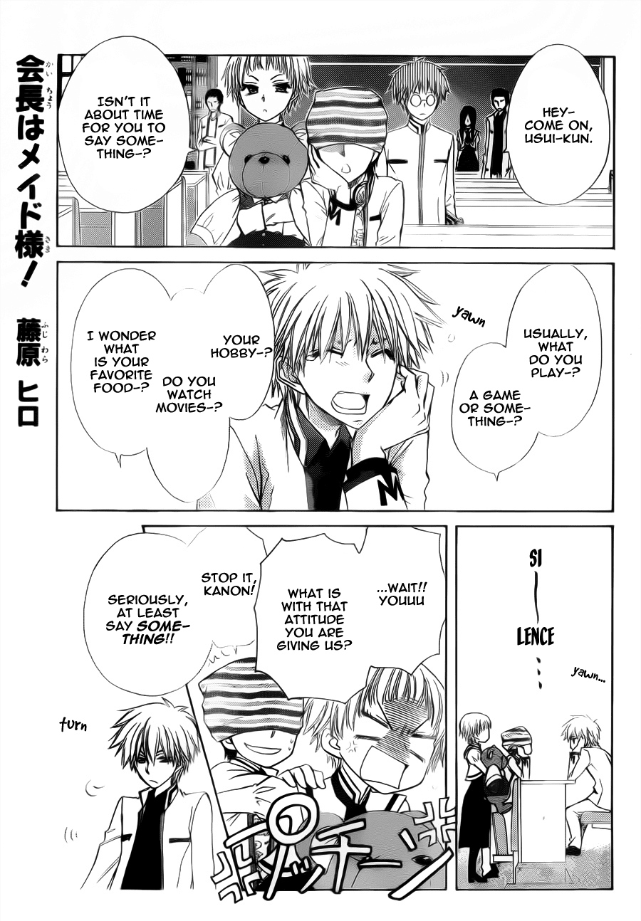 Kaichou wa Maid-sama! Chapter 66 page 10 - Chapter 66: Formidable!? Usui's peer