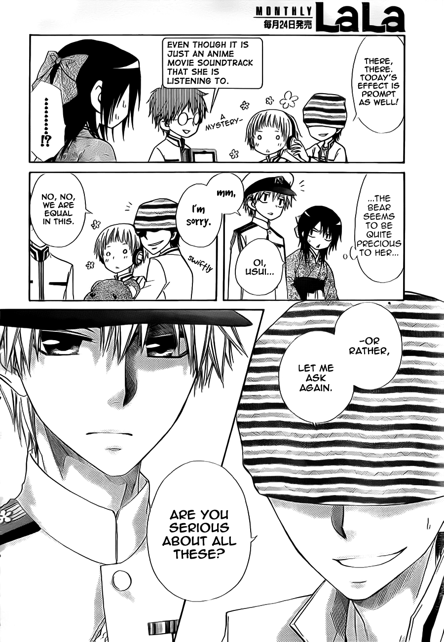 Kaichou wa Maid-sama! Chapter 66 page 28 - Chapter 66: Formidable!? Usui's peer