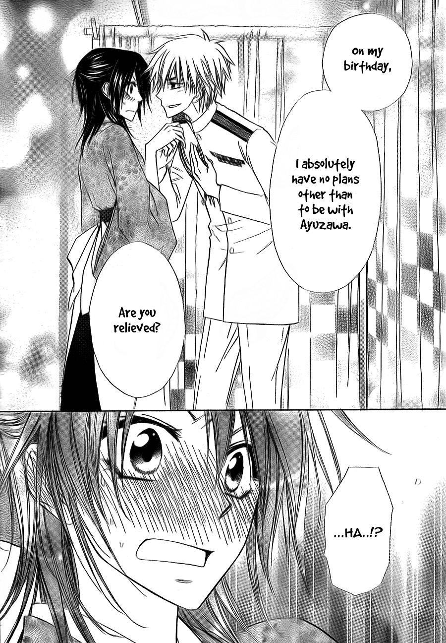 Kaichou wa Maid-sama! Chapter 66 page 40 - Chapter 66: Formidable!? Usui's peer