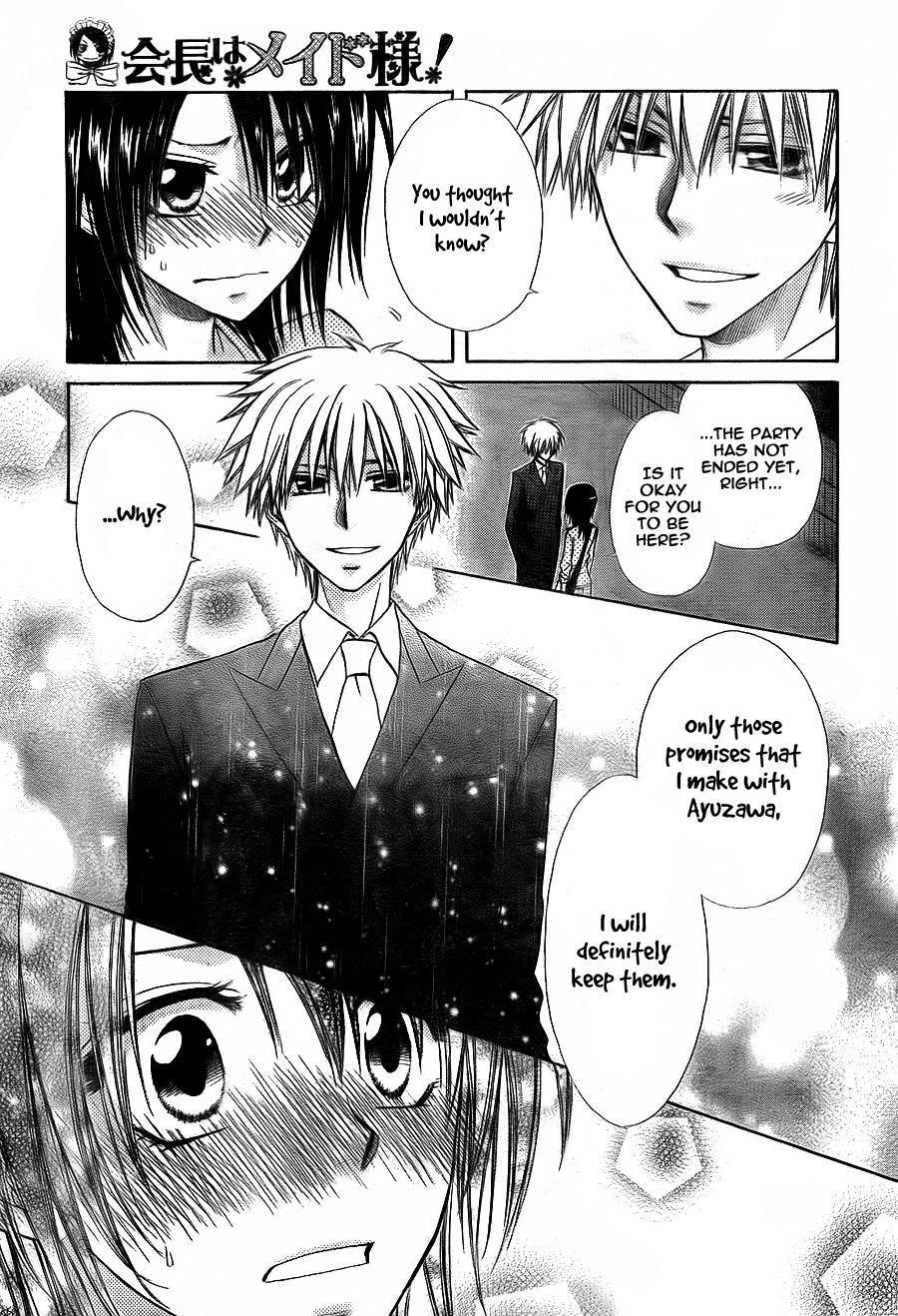 Kaichou wa Maid-sama! Chapter 67 page 28 - Chapter 67: Usui's Grand Birthday