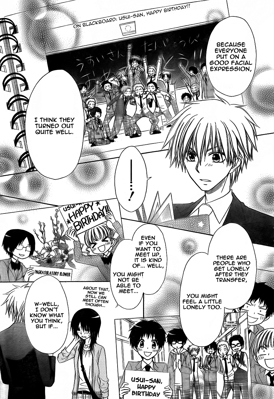 Kaichou wa Maid-sama! Chapter 67 page 30 - Chapter 67: Usui's Grand Birthday
