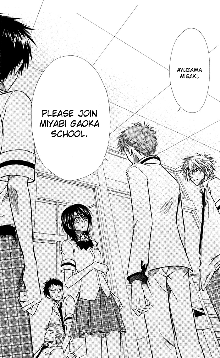 Kaichou wa Maid-sama! Chapter 7 page 9 - Chapter 7: Igarashi Tora