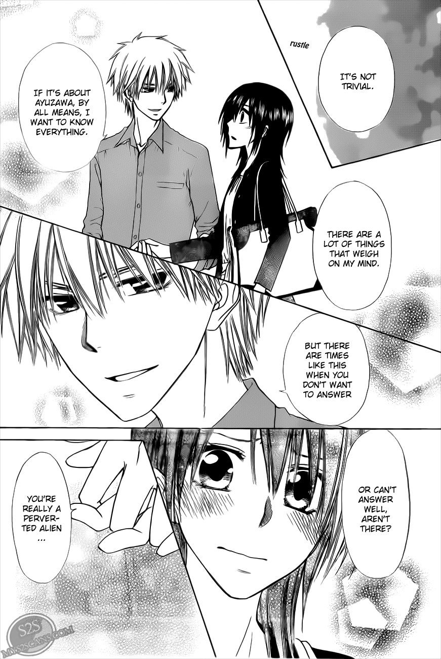 Kaichou wa Maid-sama! Chapter 70 page 11 - Chapter 70: Secret Campus Battle: The Best Popularity "The Idiot, the Delinquent and the Madonna