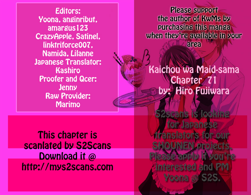 Kaichou wa Maid-sama! Chapter 71 page 36 - Chapter 71: Welcome Back to the Bustling Maid Latte!