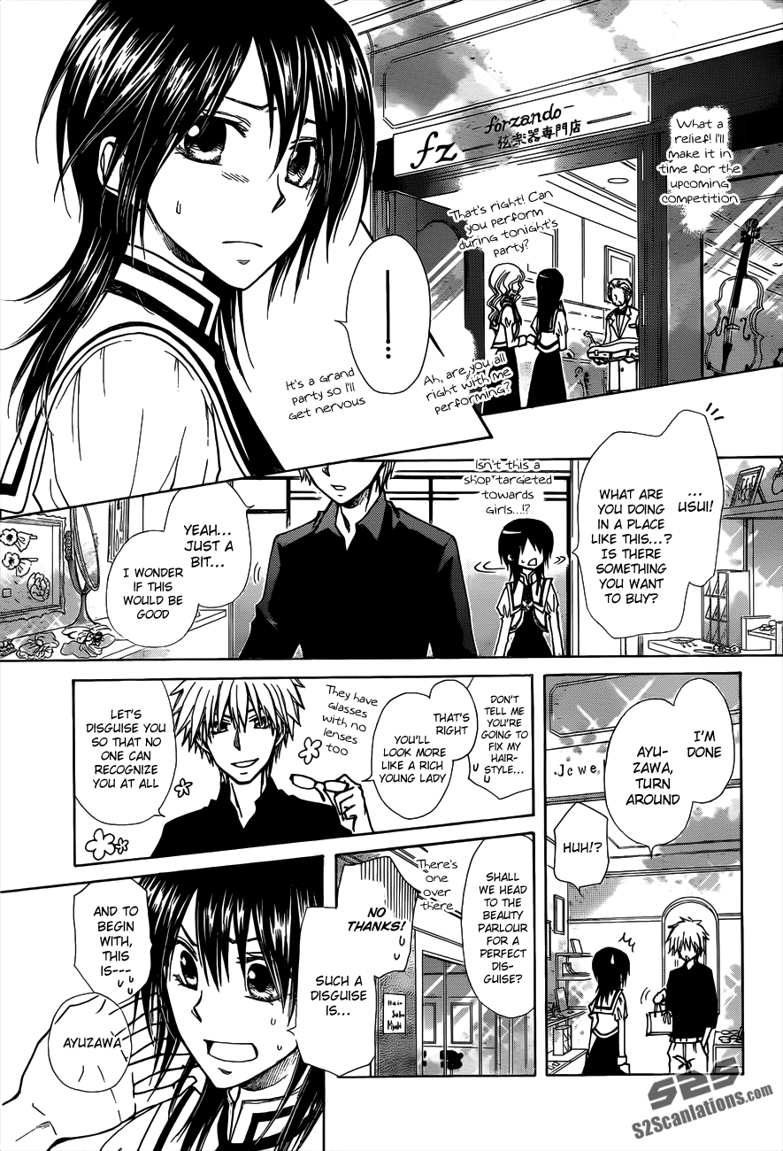 Kaichou wa Maid-sama! Chapter 72 page 17 - Chapter 72: The Cinderella Before Midnight