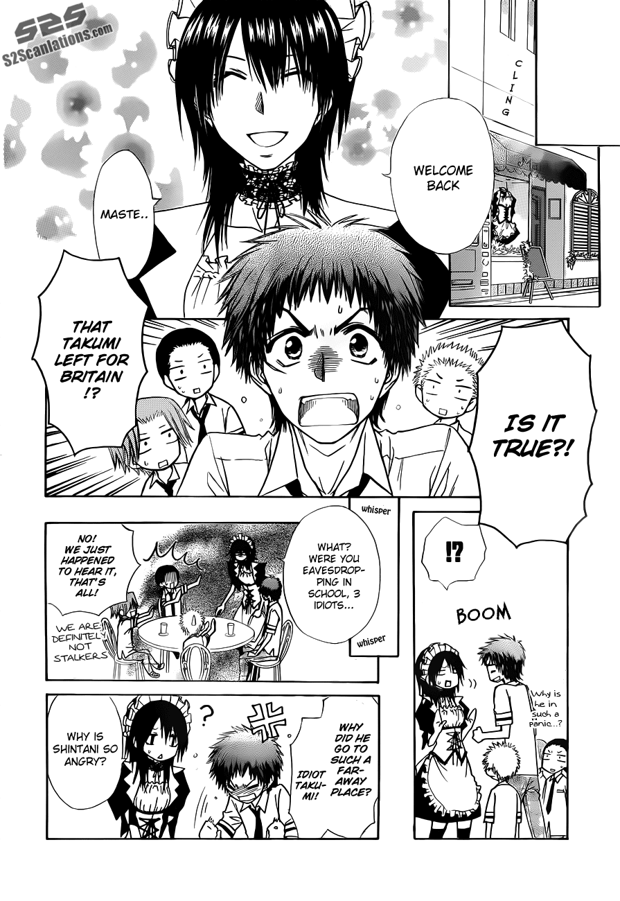 Kaichou wa Maid-sama! Chapter 73 page 17 - Chapter 73: The Master is heading to Britain ?