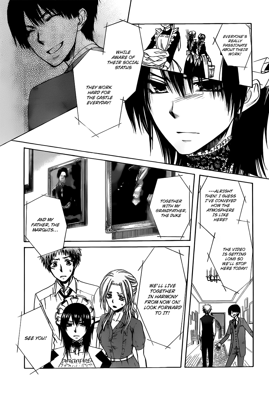 Kaichou wa Maid-sama! Chapter 73 page 22 - Chapter 73: The Master is heading to Britain ?