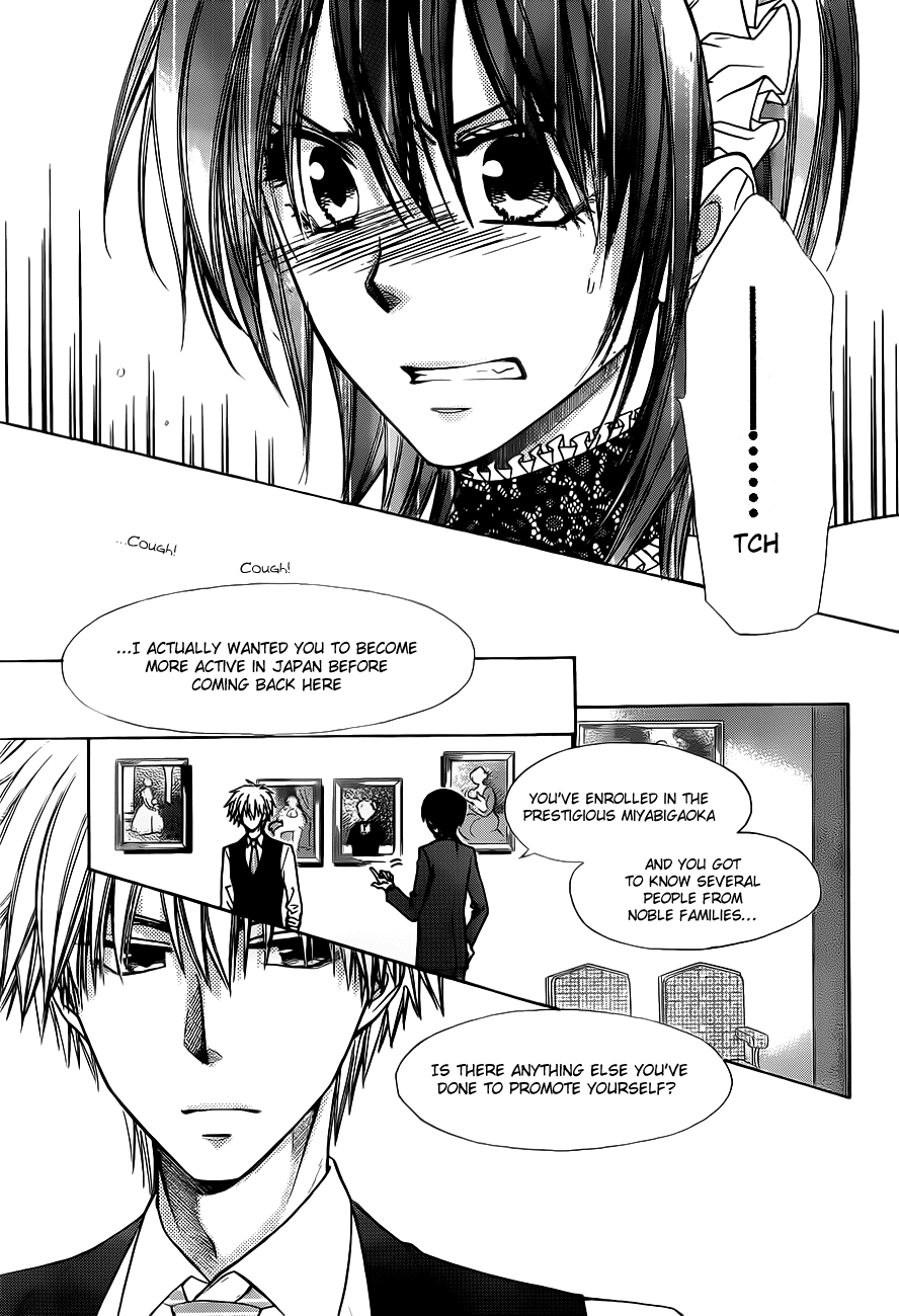 Kaichou wa Maid-sama! Chapter 73 page 24 - Chapter 73: The Master is heading to Britain ?