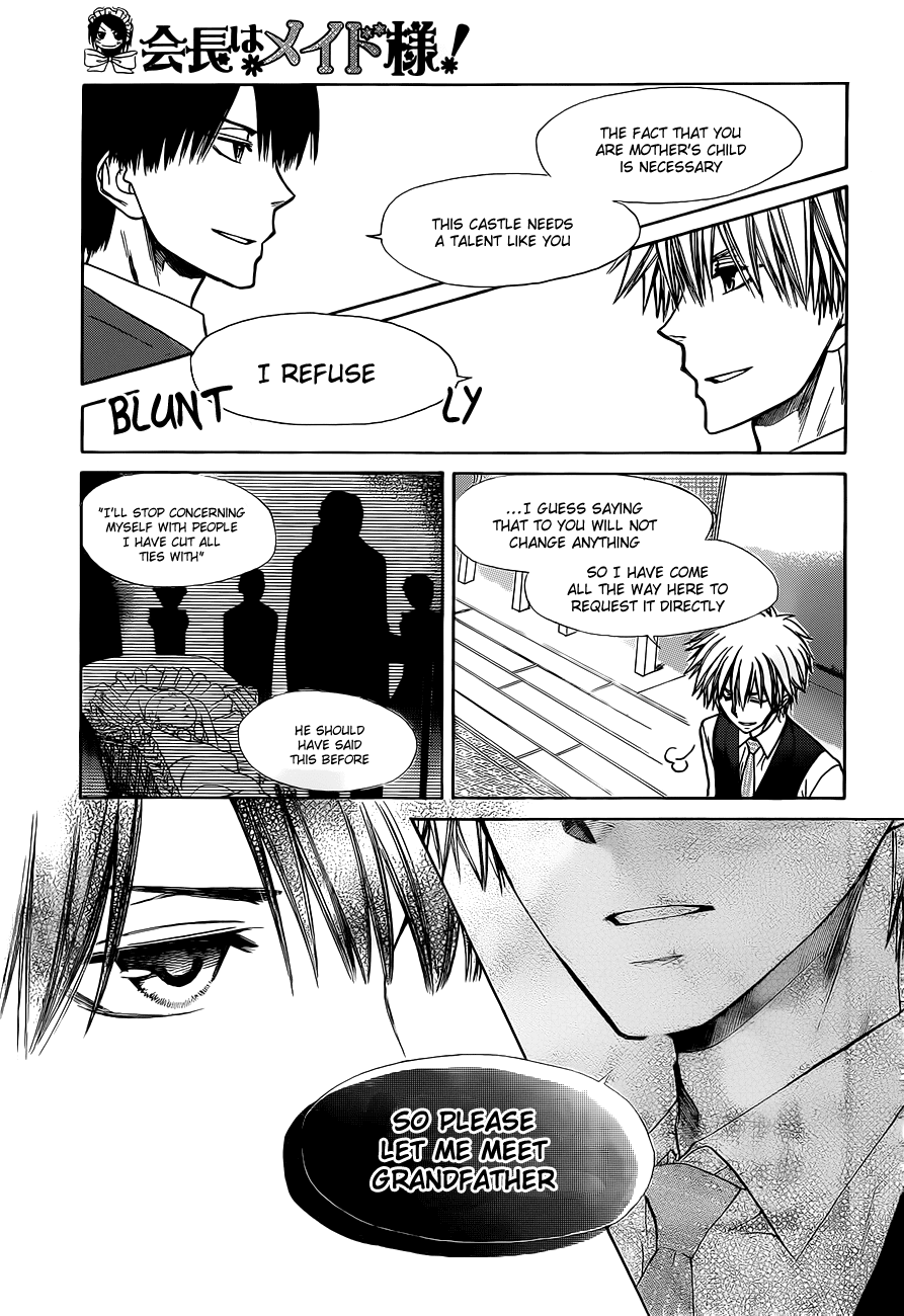 Kaichou wa Maid-sama! Chapter 73 page 26 - Chapter 73: The Master is heading to Britain ?