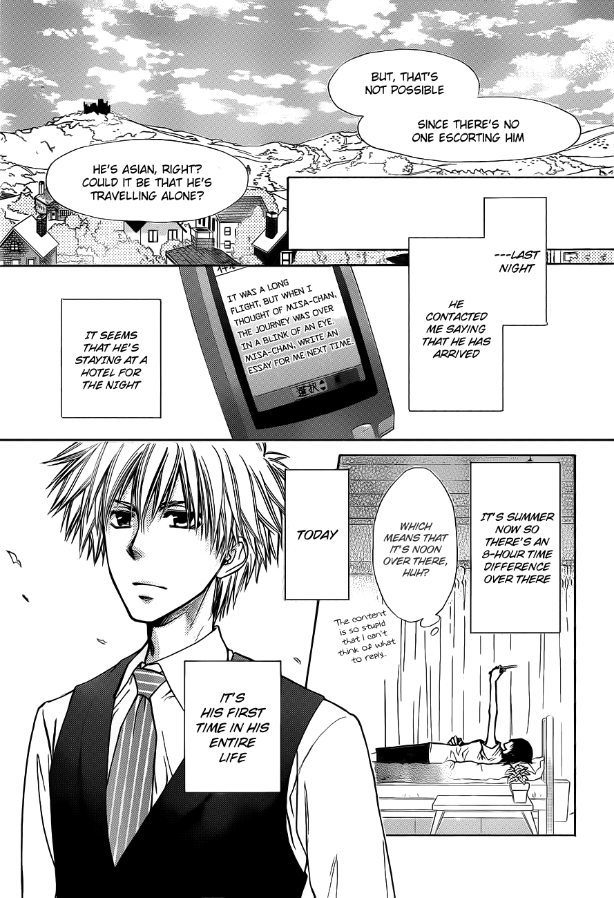 Kaichou wa Maid-sama! Chapter 73 page 6 - Chapter 73: The Master is heading to Britain ?