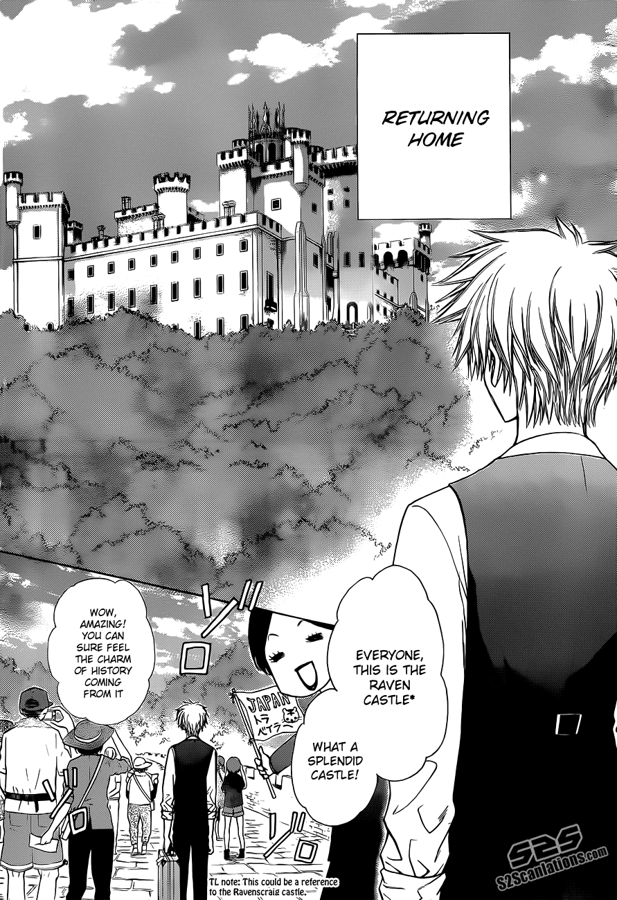 Kaichou wa Maid-sama! Chapter 73 page 7 - Chapter 73: The Master is heading to Britain ?