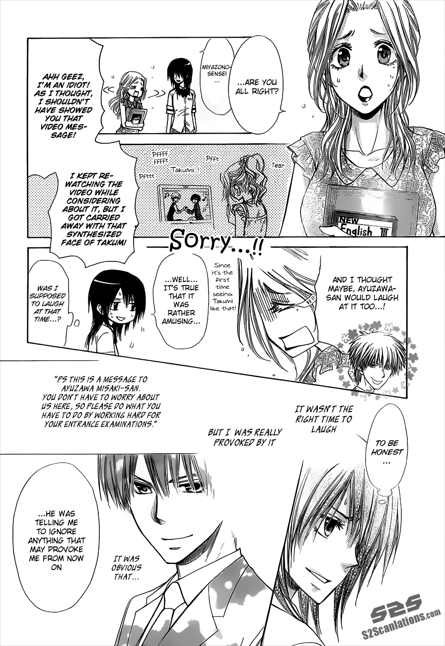 Kaichou wa Maid-sama! Chapter 74 page 13 - Chapter 74: I will go to Britain