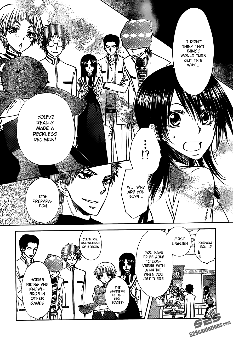 Kaichou wa Maid-sama! Chapter 74 page 23 - Chapter 74: I will go to Britain