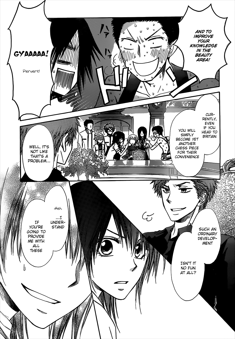 Kaichou wa Maid-sama! Chapter 74 page 24 - Chapter 74: I will go to Britain