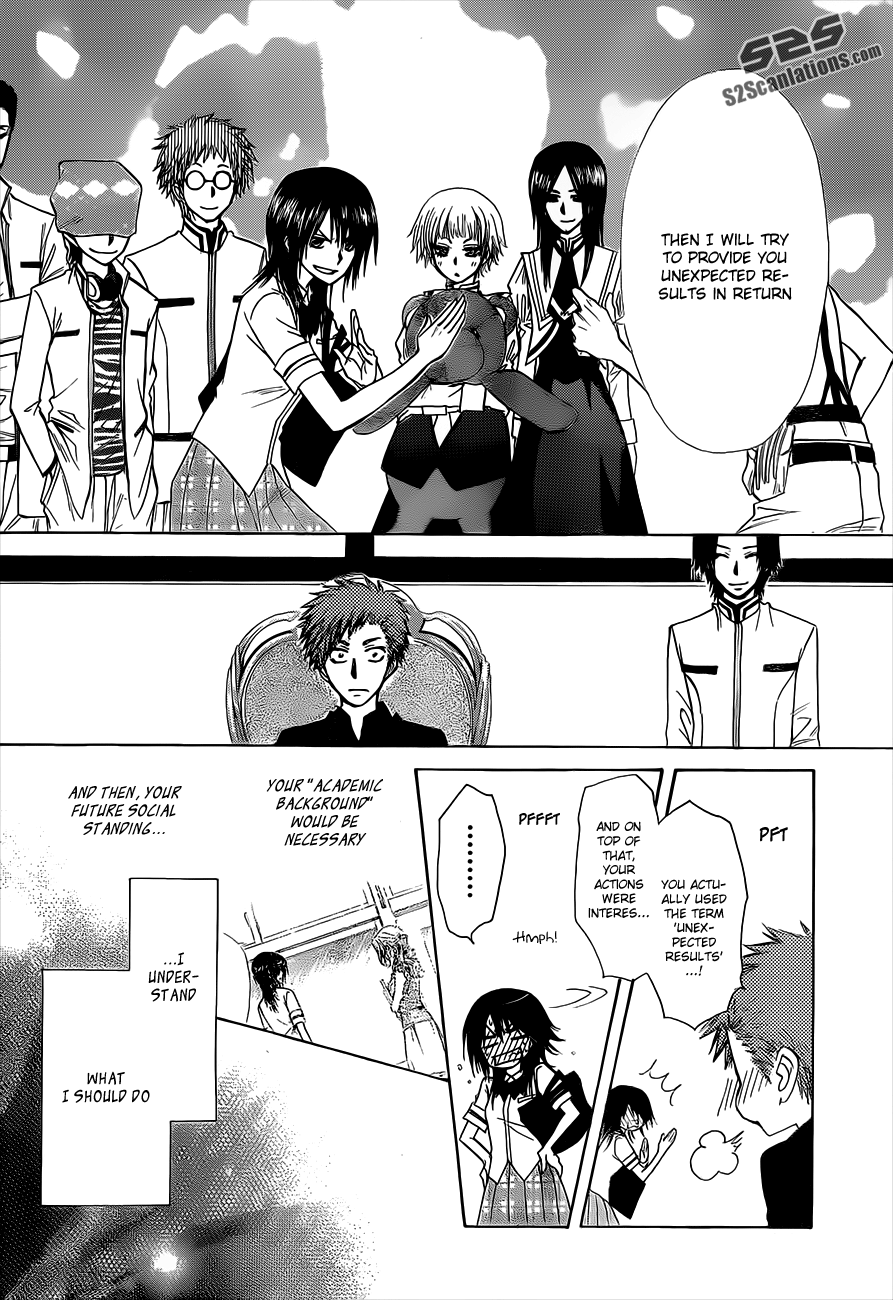 Kaichou wa Maid-sama! Chapter 74 page 25 - Chapter 74: I will go to Britain