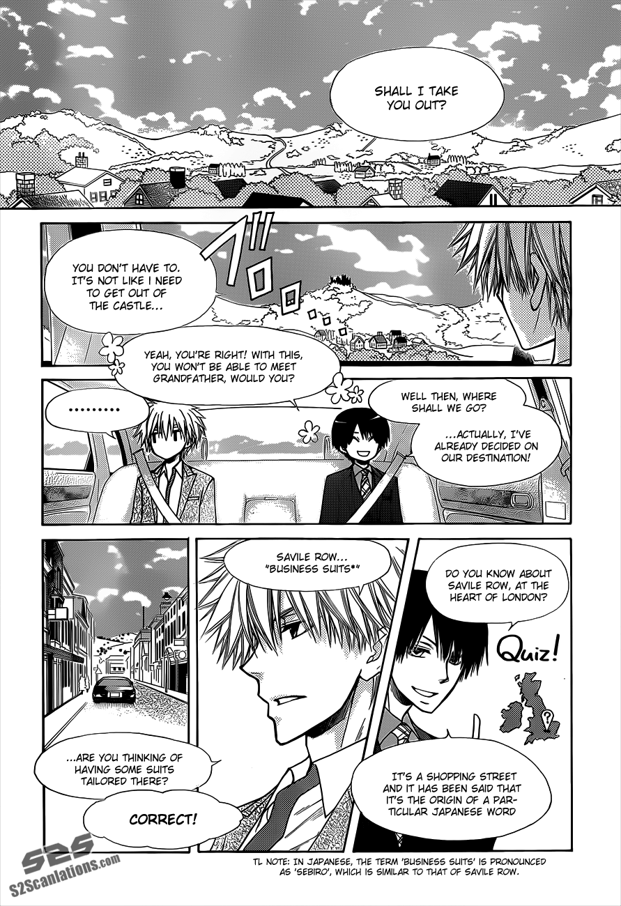 Kaichou wa Maid-sama! Chapter 74 page 5 - Chapter 74: I will go to Britain