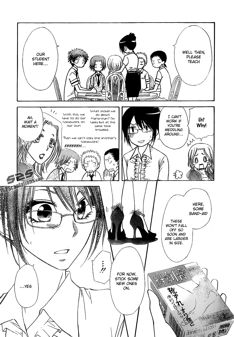 Kaichou wa Maid-sama! Chapter 76 page 14 - Chapter 76: Master, Do You Wish To Be Stepped on by Me So Much?