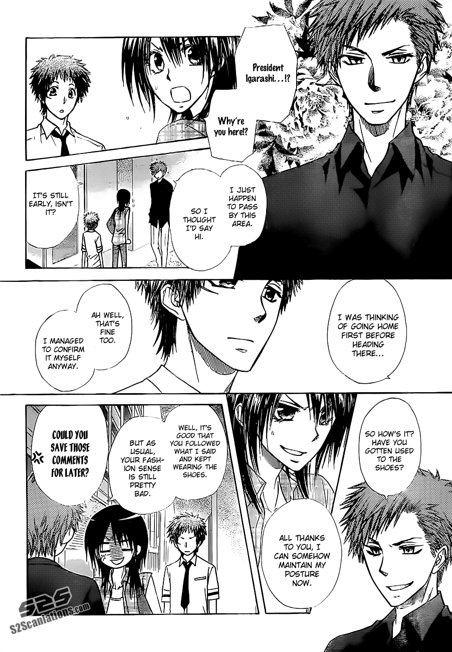 Kaichou wa Maid-sama! Chapter 76 page 16 - Chapter 76: Master, Do You Wish To Be Stepped on by Me So Much?