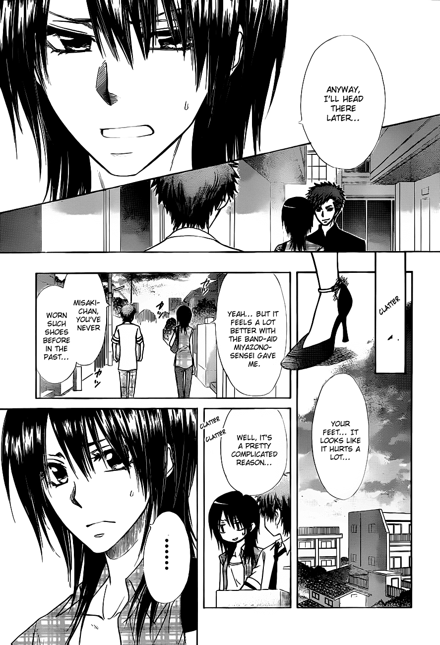Kaichou wa Maid-sama! Chapter 76 page 17 - Chapter 76: Master, Do You Wish To Be Stepped on by Me So Much?