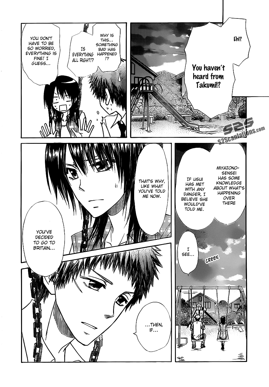 Kaichou wa Maid-sama! Chapter 76 page 18 - Chapter 76: Master, Do You Wish To Be Stepped on by Me So Much?