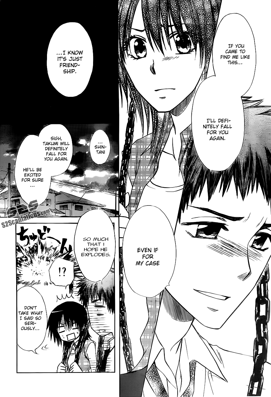 Kaichou wa Maid-sama! Chapter 76 page 20 - Chapter 76: Master, Do You Wish To Be Stepped on by Me So Much?