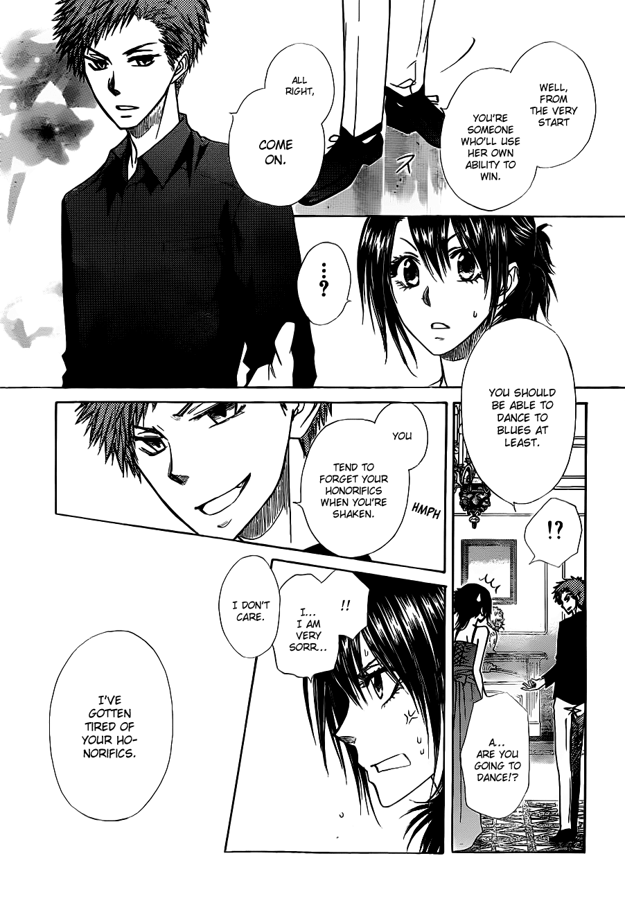 Kaichou wa Maid-sama! Chapter 76 page 29 - Chapter 76: Master, Do You Wish To Be Stepped on by Me So Much?