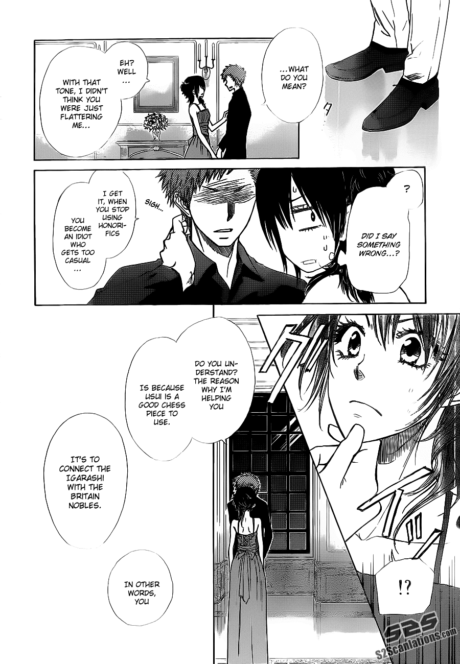 Kaichou wa Maid-sama! Chapter 76 page 34 - Chapter 76: Master, Do You Wish To Be Stepped on by Me So Much?