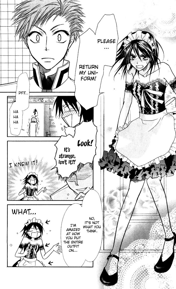 Kaichou wa Maid-sama! Chapter 8 page 12 - Chapter 8: Misa Chan and Igarashi Tora