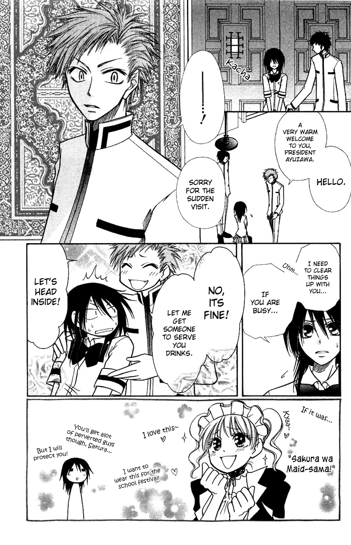 Kaichou wa Maid-sama! Chapter 8 page 3 - Chapter 8: Misa Chan and Igarashi Tora